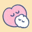 Icoon van programma: もくもくちゃんのルナカレンダー体温メモ