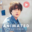 Icoon van programma: Jin BTS Animated WASticke…