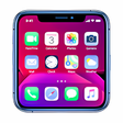 プログラムのアイコン：Launcher for IOS to andro…