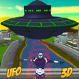 プログラムのアイコン：Flying UFO Robot Game:Ali…