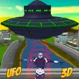Flying UFO Robot Game:Aliens