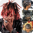 Programikonen: Black Men Dreadlocks Hair…