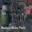 Modern Melee Pack (Shields - Pouches And More) (MWP) (U11)