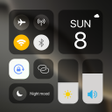 Programikonen: Iphone Control Center