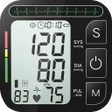أيقونة البرنامج: Blood Pressure: Finger Mo…