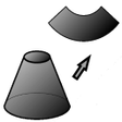 프로그램 아이콘: Flat pattern cone calcula…