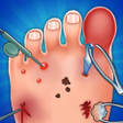 أيقونة البرنامج: Foot Surgery Doctor Simul…