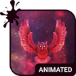 Ikon program: Space Owl Keyboard  Wallp…
