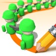 Programın simgesi: 涂鸦军团 Toy Army: Draw Defen…