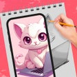 Programın simgesi: AR Draw Sketch  Trace