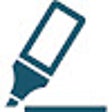 Ikon program: asana highlighter