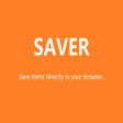 Programikonen: Saver: Save items and see…