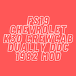 Ícone do programa: FS19 Chevrolet K30 CrewCa…