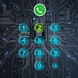 プログラムのアイコン：Applock Live Theme - Circ…