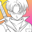 プログラムのアイコン：Dragon Saiyanz Anime Draw…