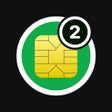 أيقونة البرنامج: Virtual  2nd Number for W…