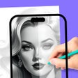 Иконка программы: AR Drawing: Tracing Paper