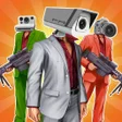 أيقونة البرنامج: Camera Man Toilet Game Sk…