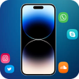 Programikonen: iphone 14 Pro Theme  Laun…