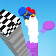 Ícone do programa: Knife Trampoline Race