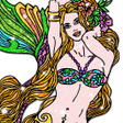 プログラムのアイコン：Mermaid Color by Number B…