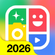 أيقونة البرنامج: Grid Photo Quick Collage …