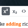 Ikon program: Advanced Rich Text Tools …