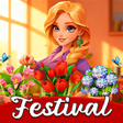 ไอคอนของโปรแกรม: Flower Sorting - Match-3 …
