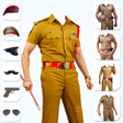 Иконка программы: Men Police Suit Photo Edi…