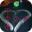 ไอคอนของโปรแกรม: AppLock Live Theme - Love…