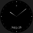 程序图标：Minimal Black v20 Watch F…