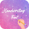 Programikonen: Handwriting Fonts Style