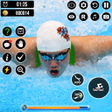 Ícone do programa: Swimming Pool Race:3D Swi…