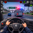Icoon van programma: US Police Bus Driving Gam…