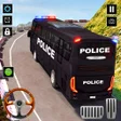 Иконка программы: US Police Bus Driving Gam…