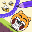 ไอคอนของโปรแกรม: Beehive Puzzle: Draw to S…