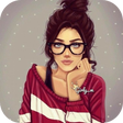 程序图标：Girly m Pictures & Quotes