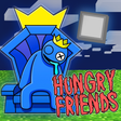 Blue Hungry Friends