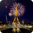 Fireworks in Paris Video LWP