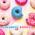 Programikonen: Colorful Donuts Theme