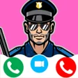 程序图标：Fake call police : kids p…
