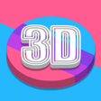 プログラムのアイコン：Dock Circle 3D - Icon Pac…