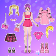 Ikon program: Sticker Doll Idol Dressup…