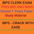 IBPS Clerk Solved 8 Years Paper Study Material icon