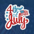 프로그램 아이콘: 4th Of July Cards  Greeti…