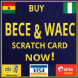 BECE  WAEC SCRATCH CARD