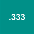 Programikonen: .333 Batting Stats Tracke…