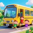 Programikonen: Bus Puzzle - Sort by Bus