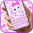 Иконка программы: Pink Kitty Bow Theme