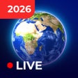 Ikon program: Globe Earth 3D - Live Map